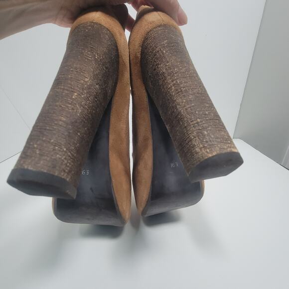 Jeffrey Campbell Havana Last 6.5M Lita Platform Heels Ankle Suede Boots - Picture 4 of 15